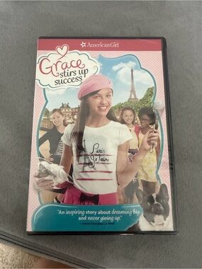 American Girl Grace DVD — Pink & Red Accents